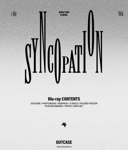 (PRE-ORDER 2026-11-23) i-dle - 2026 i-dle WORLD TOUR [Syncopation] IN SEOUL Blu-ray