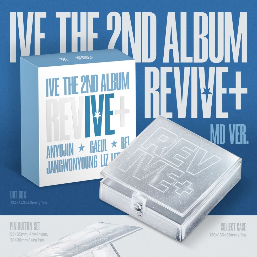 【新品未開封】IVE THE 2ND ALBUM REVIVE+ 3種形態✖︎4 Amazon.co.jp: IVE THE 2ND ALBUM [REVIVE+] (Digipack Ver.)（韓国盤