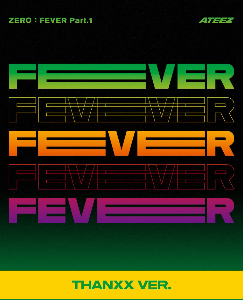 ATEEZ - ZERO : FEVER Part. 1, Platform Version (3 Versions).