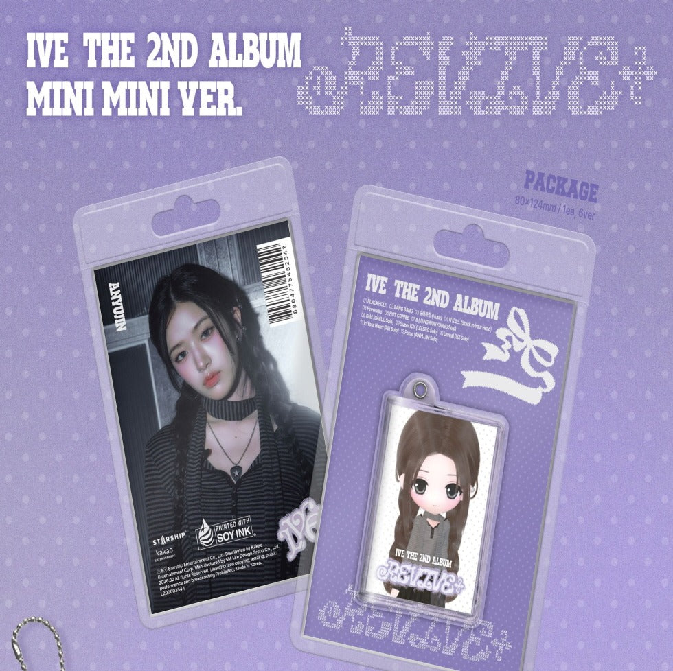 IVE - 2nd Album [REVIVE+] Mini Mini Version (6 Versions).