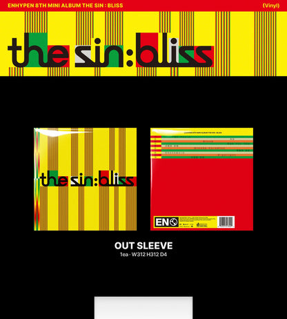 (PRE-ORDER 2026-08-21) ENHYPEN - 8th Mini Album [the sin : bliss] LP Vinyl Version (SPECIAL DEAL)