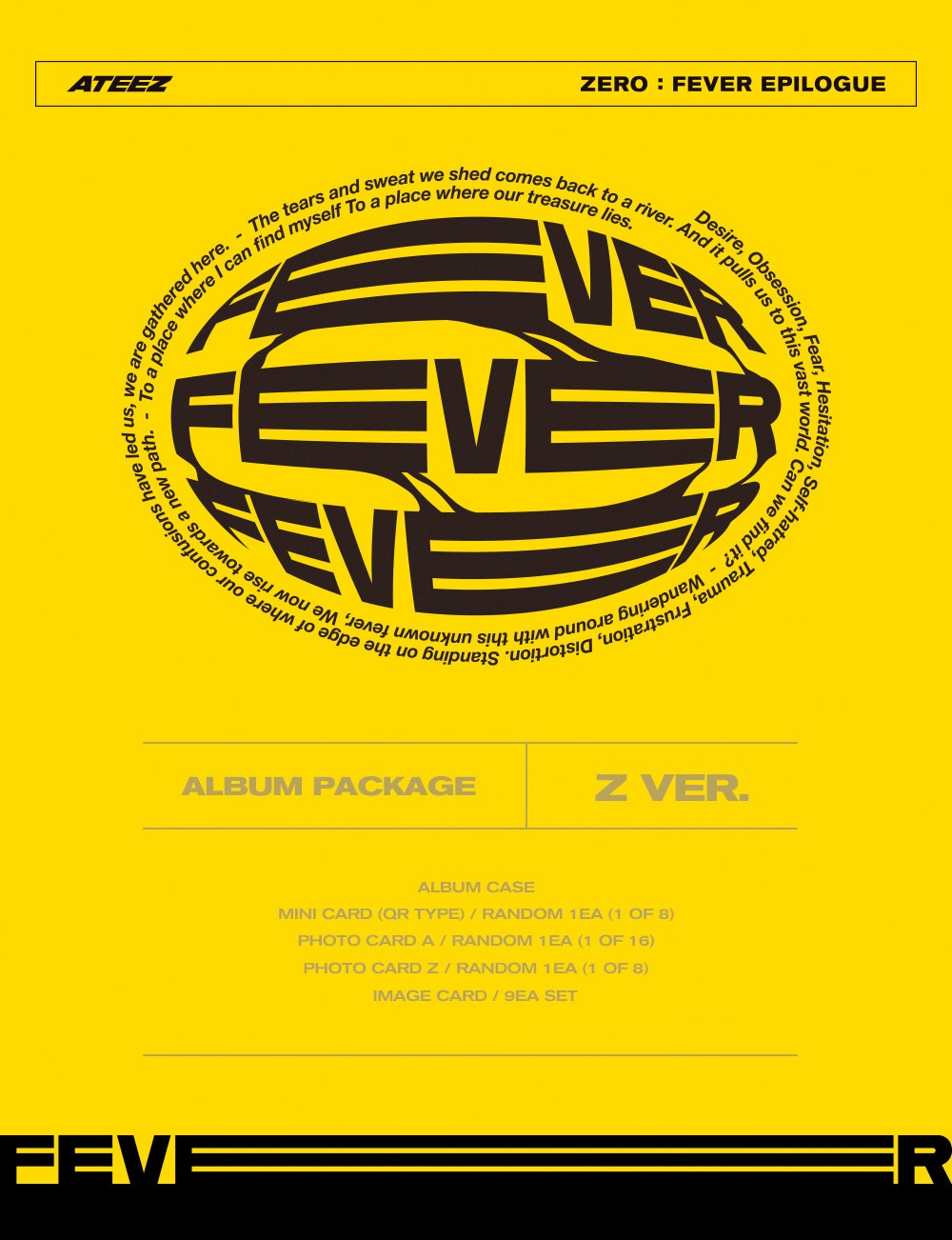 ATEEZ - ZERO : FEVER EPILOGUE, Platform Version (2 Versions).