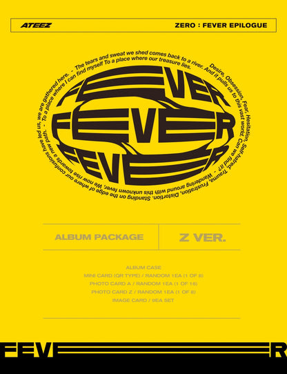 ATEEZ - ZERO : FEVER EPILOGUE, Platform Version (2 Versions).