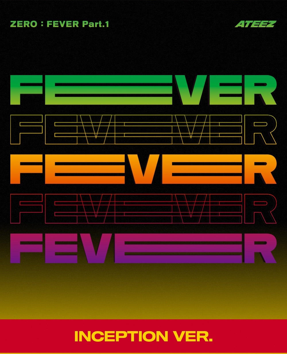 ATEEZ - ZERO : FEVER Part. 1, Platform Version (3 Versions).