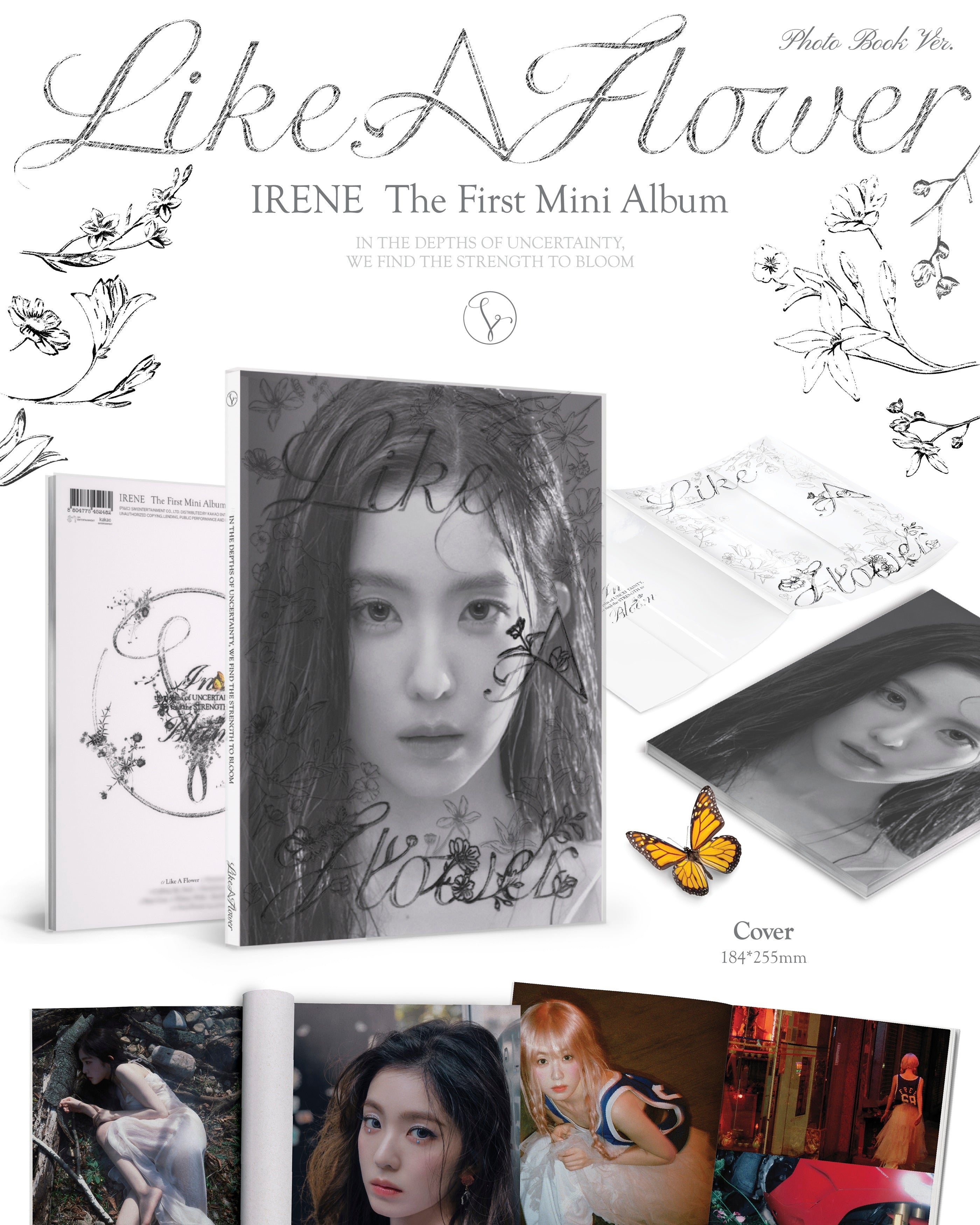 IRENE (RED VELVET) - 1st Mini Album Like a flower Photobook