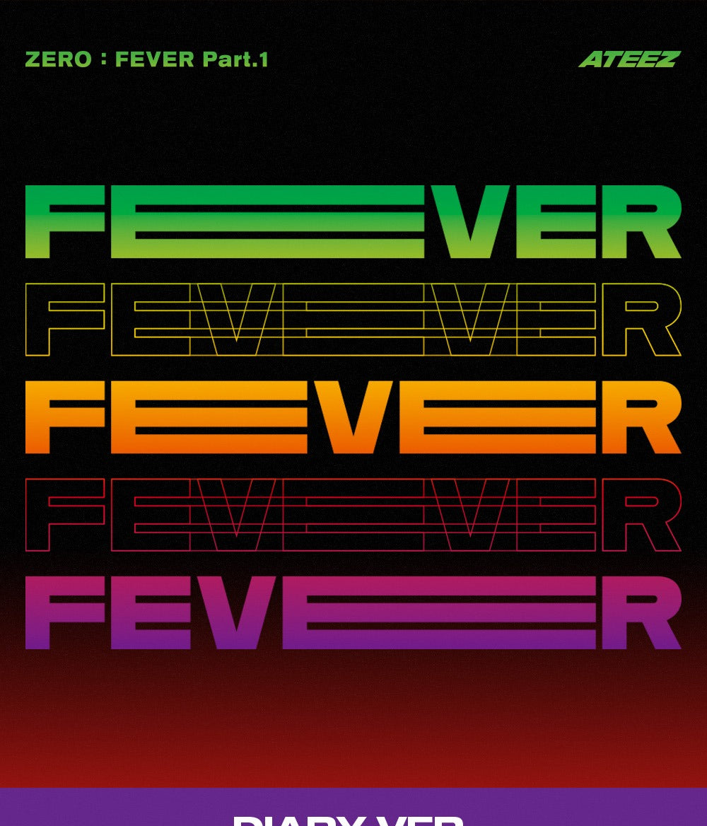 ATEEZ - ZERO : FEVER Part. 1, Platform Version (3 Versions).