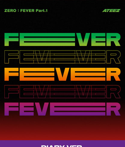 ATEEZ - ZERO : FEVER Part. 1, Platform Version (3 Versions).