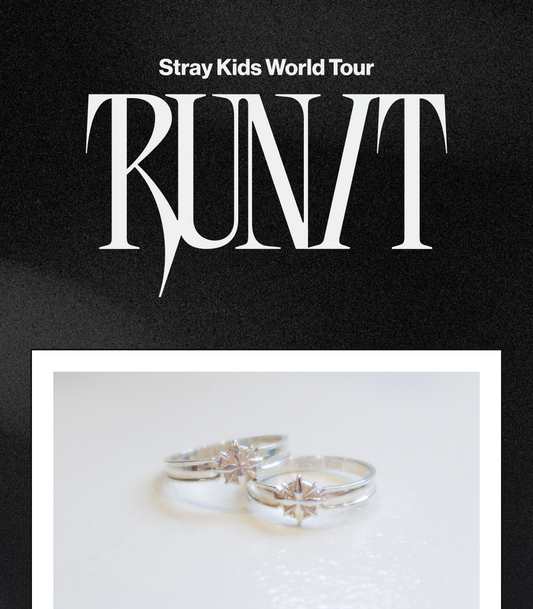 (PRE-ORDER 2026-11-16) Stray Kids - [Stray Kids World Tour <RUN IT SEOUL> Merch] RING - RUN IT (POB Included Based on Order Amount)