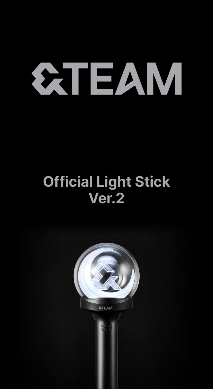 (PRE-ORDER 2026-10-02) &TEAM - OFFICIAL LIGHT STICK Ver. 2