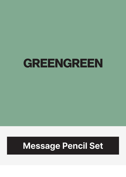 (PRE-ORDER 2026-05-26) CORTIS - The 2nd EP [GREENGREEN] Official Merch [Message Pencil Set]