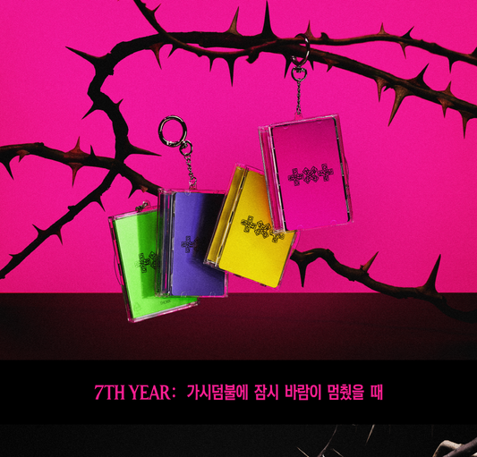 (PRE-ORDER 2026-04-13) TOMORROW X TOGETHER (TXT) - [7TH YEAR : A Moment of Stillness in the Thorns 가시덤불에 잠시 바람이 멈췄을 때] Photocard Case Version (4 Versions) Random 1ea