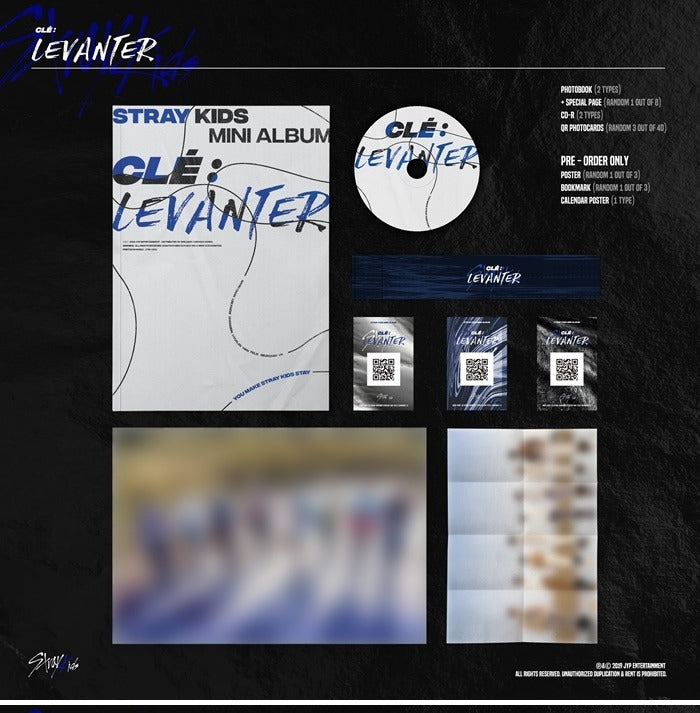 Straykids ラスト1点 サイン入りミニアルバムCLÉ: LEVANTER Straykids ラスト1点 サイン入りミニアルバムCLÉ: LEVANTER