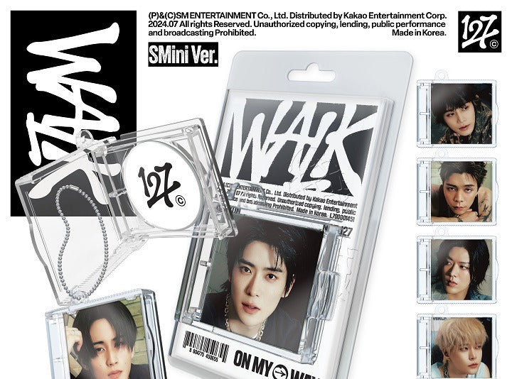 NCT 127 6th Album WALK SMini Version (8 Version) Random 1ea.