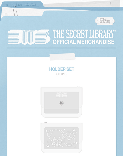 (PRE-ORDER 2026-09-04) BYEON WOO SEOK - [2026 BWS Asia Fanmeeting Tour <The Secret Library> in Seoul MD] Holder Set