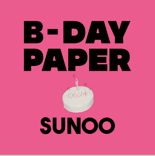 SUNOO(ENHYPEN) 06-24 B-DAY PAPER