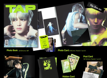 TAEYONG 2nd Mini Album Tap Flip Zine Version.