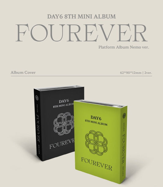 DAY6 - 8th Mini Album FOUREVER Platform Album Nemo Version (2 Versions) Random.