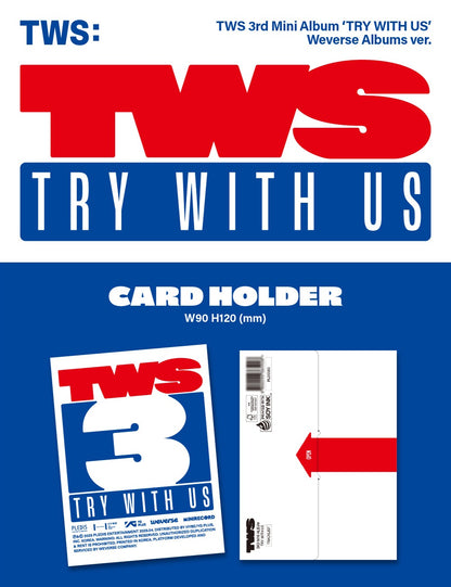 TWS - 3rd Mini Album [TRY WITH US] Weverse Albums Version.