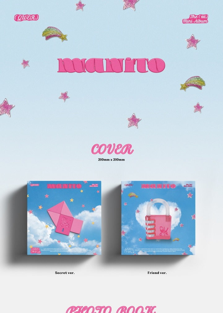 QWER 1st Mini Manito (2 Versions) Random – K-Towns