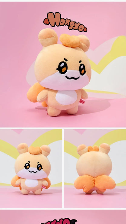 (PRE-ORDER 2025-11-07) ATEEZ - [MIGHTEEZ PLUSH - MEDIUM SIZE](8 Versions)(LINE FRIENDS SQUARE MERCH)