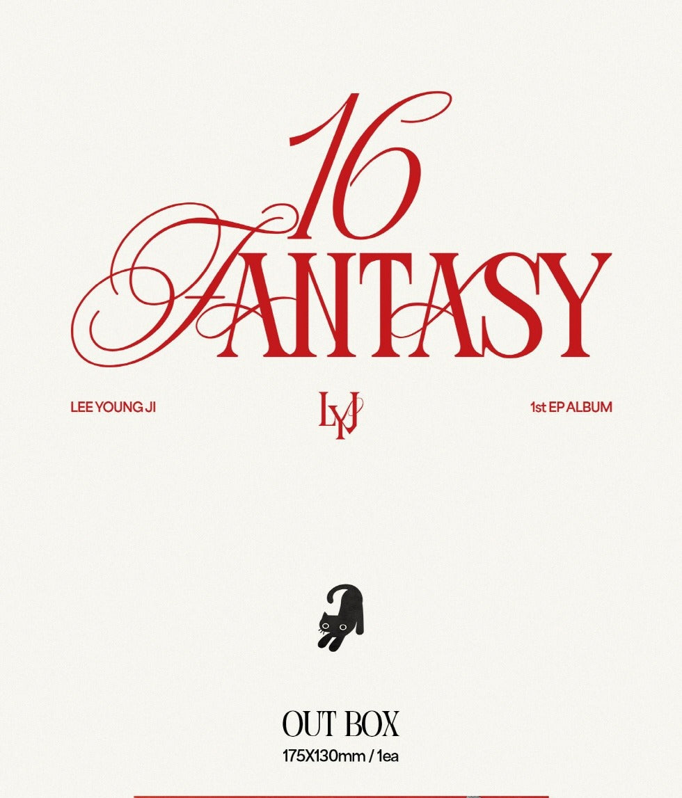 Lee Young Ji 1st EP Album 16 Fantasy Photobook Version.