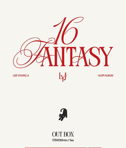 Lee Young Ji 1st EP Album 16 Fantasy Photobook Version.