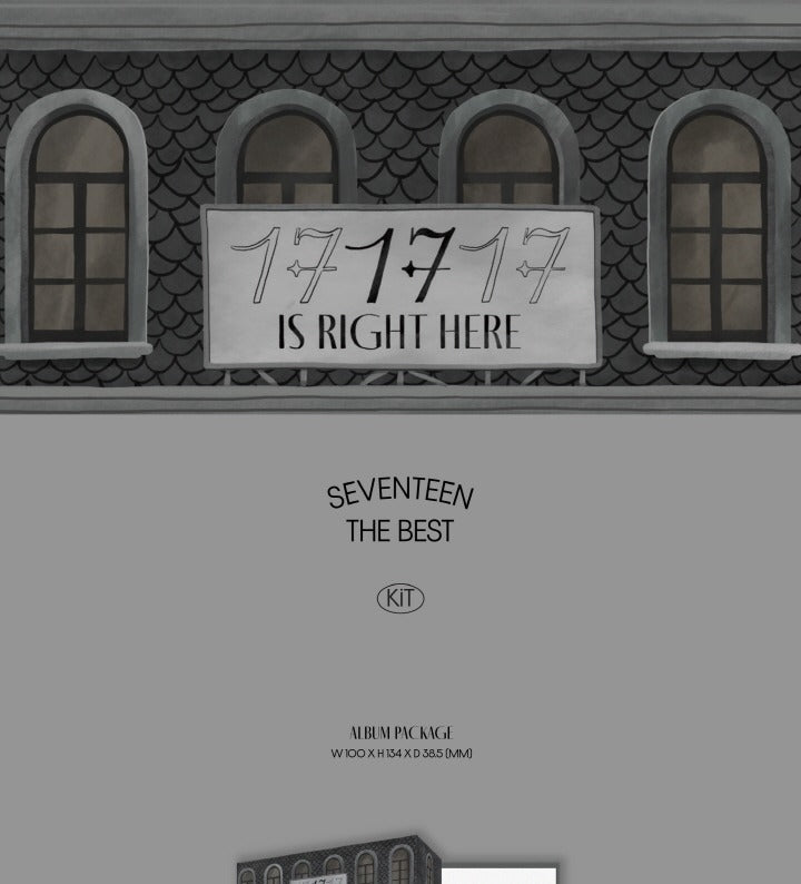 Seventeen Best Album 17 IS RIGHT HERE KiT Version – K-Towns