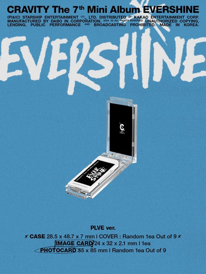 Cravity 7th Mini Album Evershine PLVE Version (Random)
