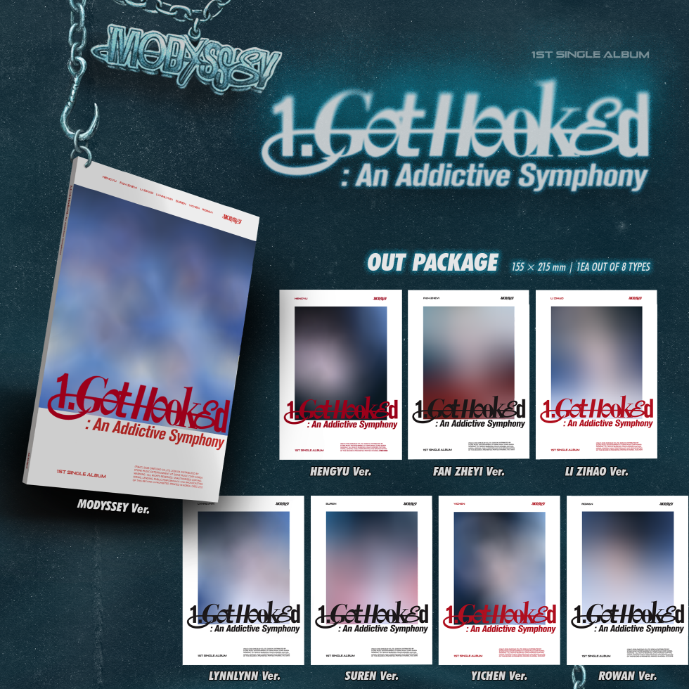 MODYSSEY 모디세이 - 1st Single Album [1.Got Hooked: An Addictive Symphony] (8 Versions)