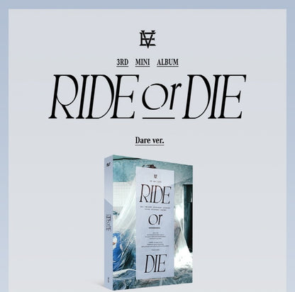 EVNNE 3rd Mini Album Ride or Die (2 Versions).