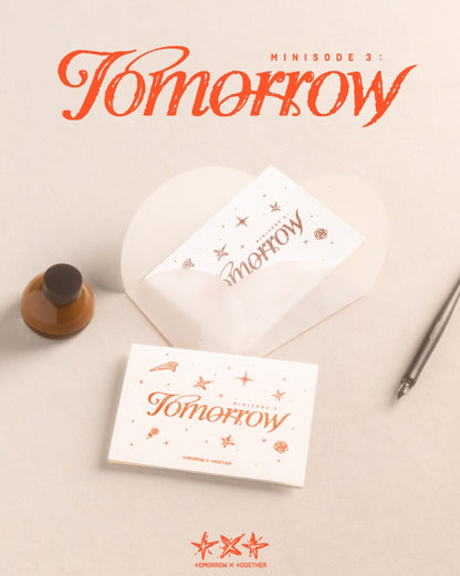 TOMORROW X TOGETHER TXT minisode 3: Tomorrow Weverse Version (2 Versions) Random.