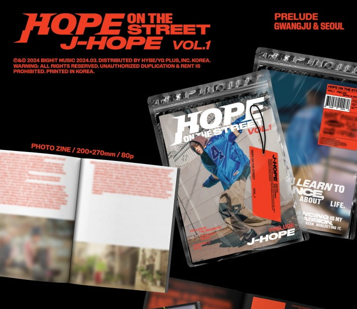 J-HOPE - Hope On The Street Vol. 1 (2 Versions).