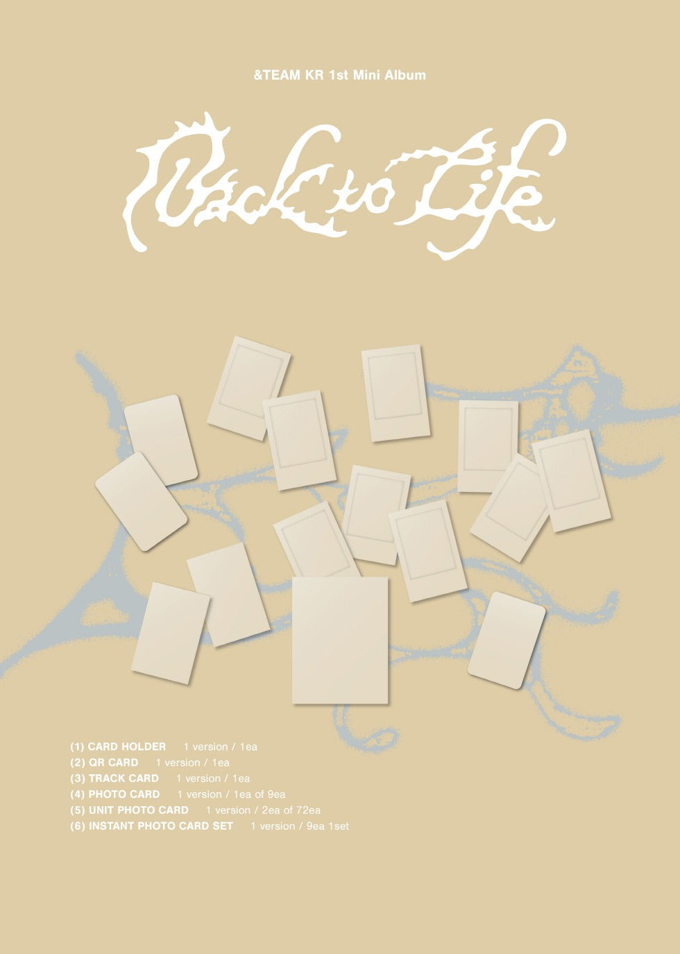 (PRE-ORDER 2025-10-28) &TEAM - Korea 1st Mini Album [Back to Life] Photocard Box (Weverse Albums Version)