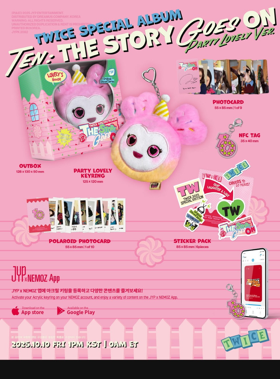 Twice - [TEN: The Story Goes ON] PARTY LOVELY Version – K-Towns
