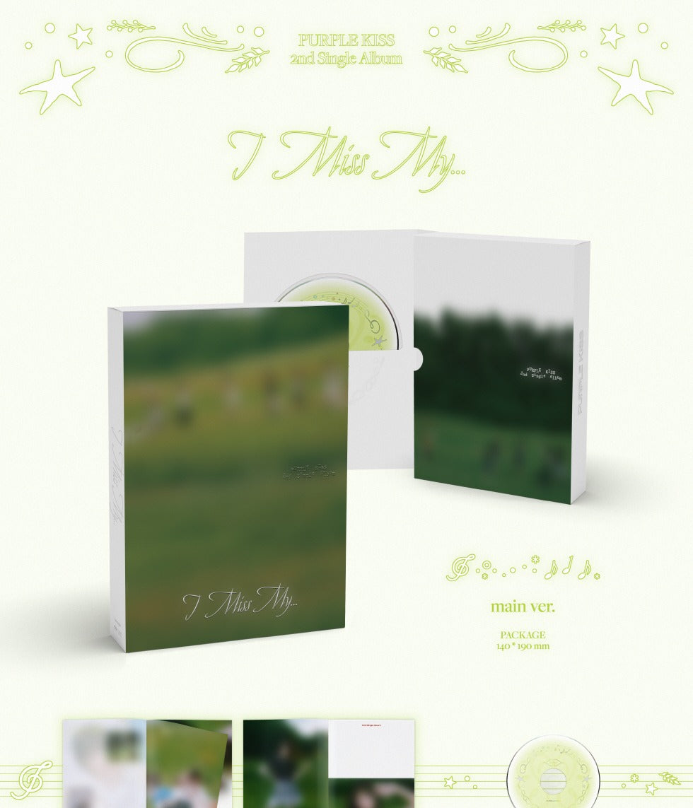 Purple Kiss - 2nd Single Album [I Miss My...] Main Version