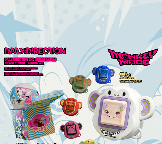 DAILY:DIRECTION - 2nd Single Album [MONKEY MODE] GACHA Version (RESTOCK 2026-08-17)
