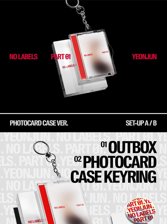 (PRE-ORDER 2025-11-07) YEONJUN (TXT) - [NO LABELS: PART 01] Photocard Case Version (2 Versions) Random 1ea