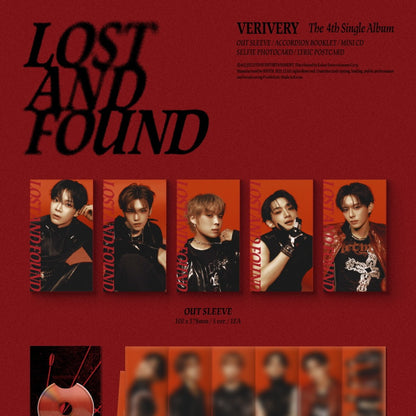 VERIVERY - 4th Single Album [Lost and Found] Light Version (5 Versions) Random 1ea