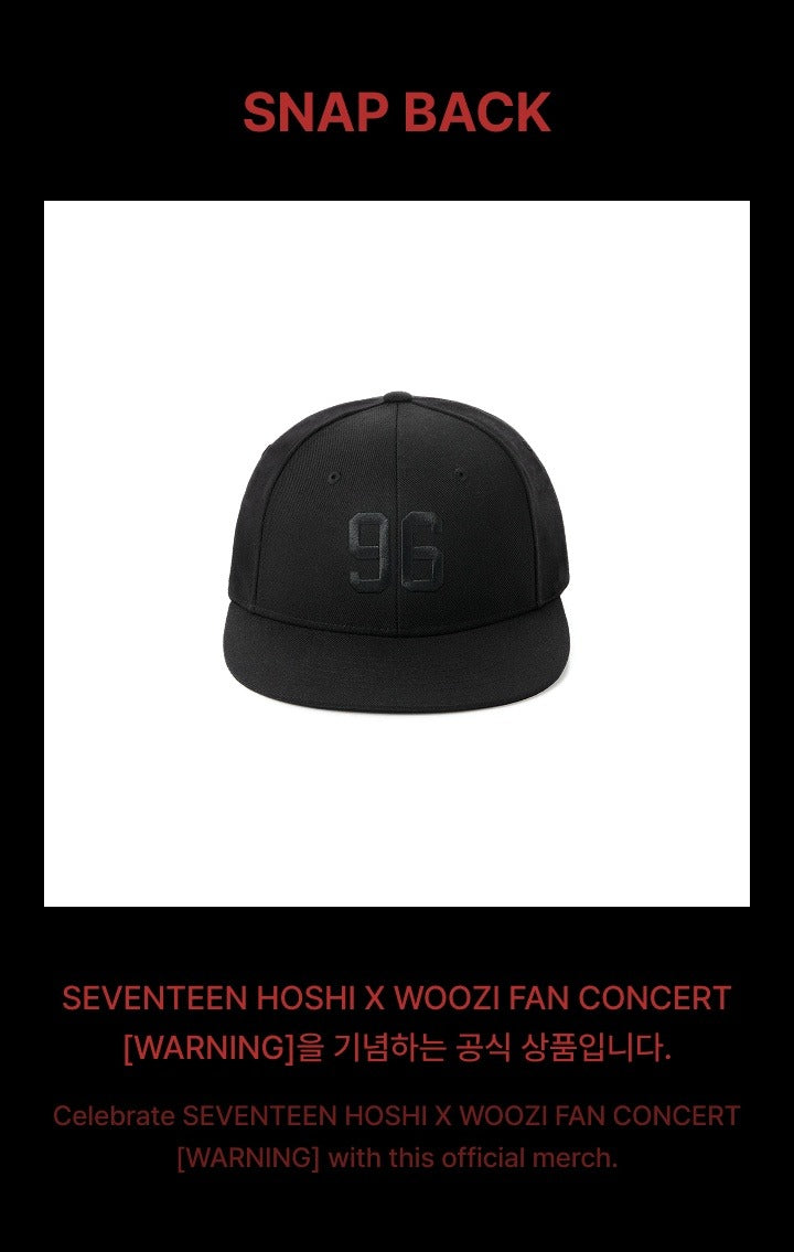 HOSHI x WOOZI (Seventeen) - Fan Concert [Warning] Merch (2