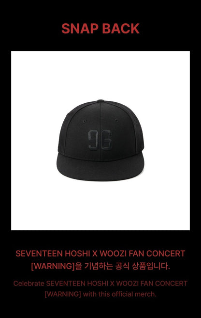 (PRE-ORDER 2025-09-30) HOSHI x WOOZI (Seventeen) - Fan Concert [Warning] Merch (2 Options)