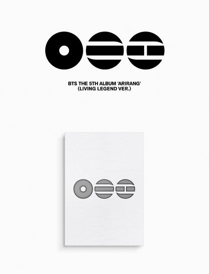 BTS - 5th Album [ARIRANG 아리랑] Living Legend Version (POB Option available).