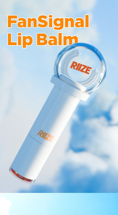 (PRE-ORDER 2026-01-10) RIIZE - FanSignal Lip Balm (Light stick theme).