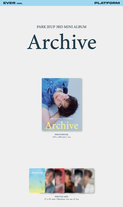 Park Jeup - 3rd Mini Album [Archive] EVER Version