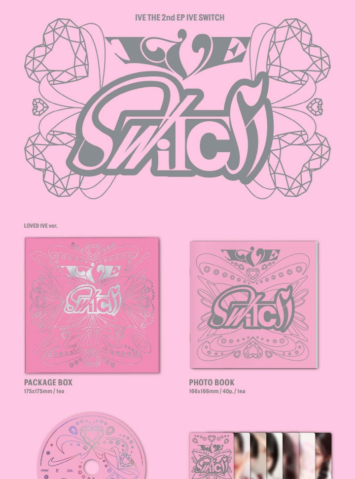 IVE - 2nd EP Album [IVE Switch] LOVED IVE Version