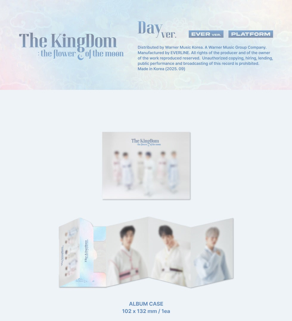 The KingDom - [The KingDom : the flower of the moon] (2 Versions) Random 1ea (EVER/Platform Version)