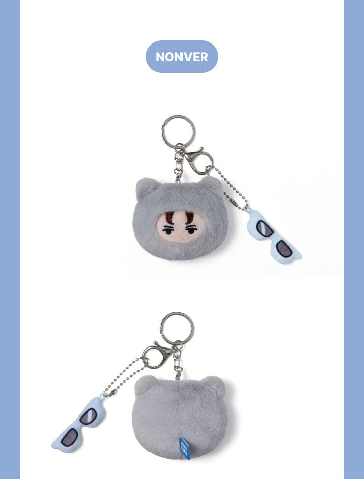 (PRE-ORDER 2025-08-01) Seventeen - [Miniteen] Face Plush Keyring (13 Options).