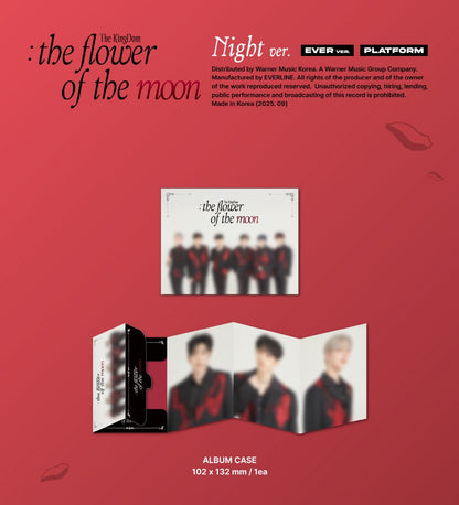 The KingDom - [The KingDom : the flower of the moon] (2 Versions) Random 1ea (EVER/Platform Version)