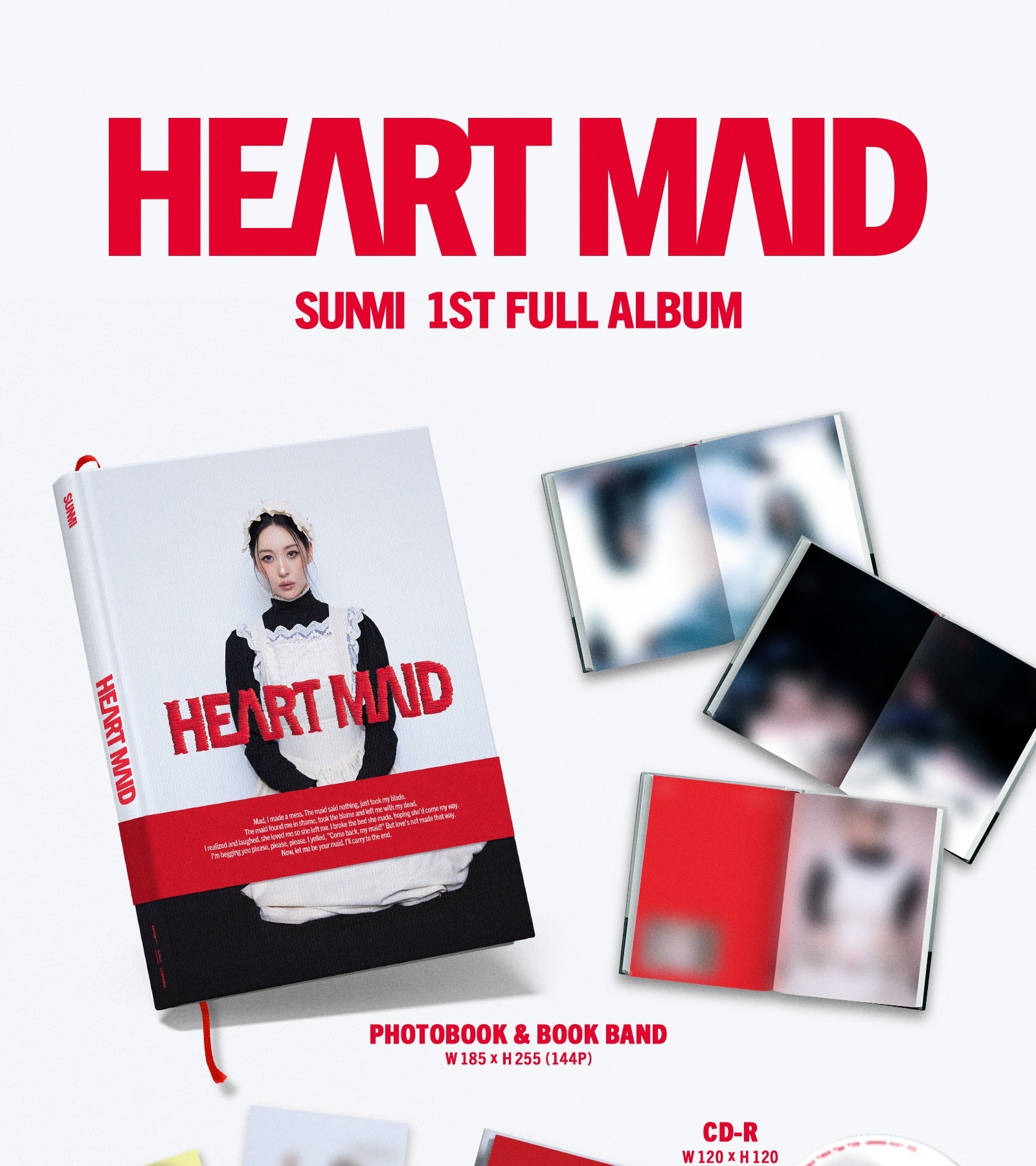 Sunmi - 1st Full Album [HEART MAID]. – K-Towns