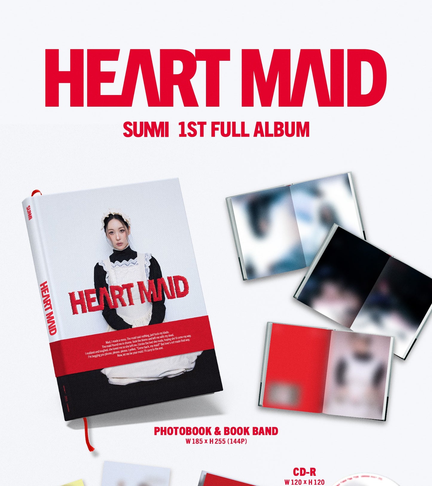 Sunmi - 1st Full Album [HEART MAID].