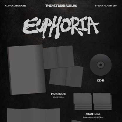 (PRE-ORDER 2026-01-13) ALPHA DRIVE ONE - 1st Mini Album [EUPHORIA] FREAK ALARM Version